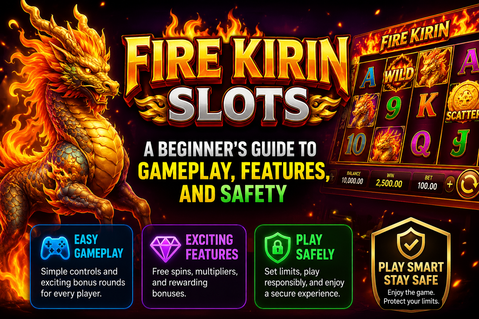 Fire Kirin Slots Guide: Features, Gameplay & Safety Tips